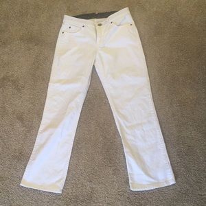 Wrangler Q baby white jeans